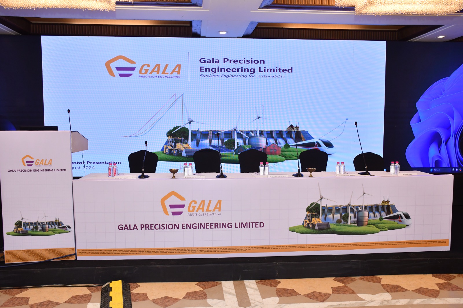 Corporate exhibition event managed by Blackrock India